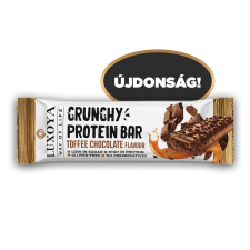 Luxoya CRUNCHY PROTEIN BAR - ROPPANÓS FEHÉRJE SZELET 45g - Karamella Csokoládé ízű reform élelmiszer