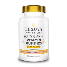 Luxoya Hair & Skin gumimaci vitamin - 60 db - Kóla ízű vitamin és táplálékkiegészítő