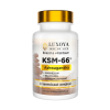 Luxoya - KSM-66 Ashwagandha növényi kivonatokkal és B6-vitaminnal dúsított étrend-kiegészítő kapszula - 60db
