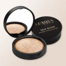  Luxoya Silk Glow highlighter púder 02 arcpirosító, bronzosító