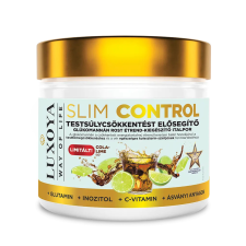 Luxoya Slim Control - Testsúlycsökkentést elősegítő glükomannán rost italpor - Cola-Lime íz 300g vitamin és táplálékkiegészítő