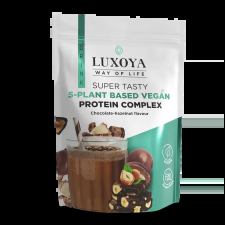 Luxoya Vegán fehérje italpor 450 g - Csokoládé-Mogyoró ízű reform élelmiszer