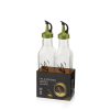 Luxplastic IRIS C-00253 Olaj és ecet kiöntő szett 2 darabos, 2*250ml, fekete vagy zöld színű (C-00253)