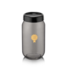 Luxplastic IRIS C-00359 Black Pearl üveg tároló 1.000ml konyhai eszköz