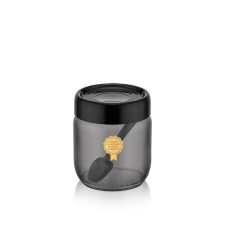 Luxplastic IRIS C-00361 Black Pearl üveg tároló 425ml (C-00361) papírárú, csomagoló és tárolóeszköz