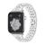 Luxury Apple Watch 38/ 40/ 41 mm, Luxury rozsdamentes acél szíj, ezüst