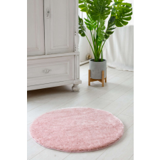 Luxury Emerald Luxury Shaggy (Pink) szőnyeg csúszásgátlóval kerek 67cm Rózsaszín lakástextília