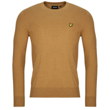 Lyle &amp; scott Pulóverek Cotton Merino Crew Neck Jumper Barna EU L férfi pulóver, kardigán