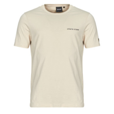 Lyle & scott Rövid ujjú pólók Embroidered T-Shirt Bézs EU S