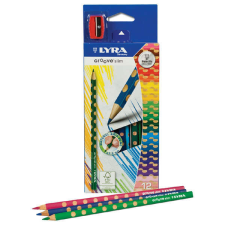 Lyra Groove háromszögletű színesceruza - 12 darabos színes ceruza