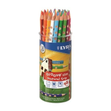 Lyra Színesceruza Lyra Groove Slim 48 db-os műanyag pohárban színes ceruza