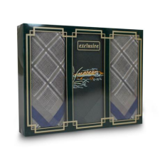  M15-CSUKA Ffi textilzsebkendő 3db, LUX díszdobozban ajándéktárgy