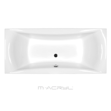  M-Acryl Amanda egyenes akril kád 160x75 kád, zuhanykabin