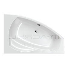  M-acryl Claudia 160x105 balos aszimmetrikus akril kád kád, zuhanykabin