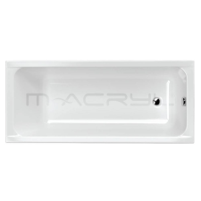 M-acryl Eco 170x70 cm egyenes kád kádlábbal 12382 kád, zuhanykabin