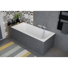 M-acryl Mira Slim egyenes akril kád +kádláb 170x70 kád, zuhanykabin