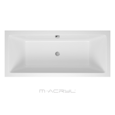  M-Acryl Sabina egyenes akril kád 160x75 kád, zuhanykabin