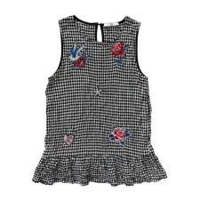 M&S kockás lányka blúz - 164 (ÚJ) gyerek blúz