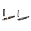 M and M Productions Kft. Modular Set - Digital Pasts Analog Futures 1/B. - Rose Gold fountain toll & Silver rollerball / Set Fountain toll + Roller Ball / Fountain toll F - Rollerball 0,7