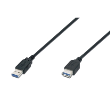 M-CAB 7001168 USB 3.0 hosszabbító kábel 3m - Fekete (7001168) kábel és adapter