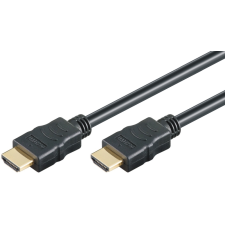 M-CAB 7003049 HDMI (apa - apa) kábel 10m - Fekete kábel és adapter