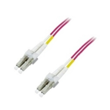 M-CAB 7003402 optikai patch kábel 50/125 LC Duplex 2m - Magenta (7003402) kábel és adapter