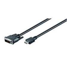 M-CAB 7300081 HDMI - DVI átalakító kábel 2m Fekete (7300081) kábel és adapter
