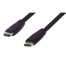 M-CAB HDMI apa - HDMI apa kábel 0.5m - Fekete (HDMI013) kábel és adapter