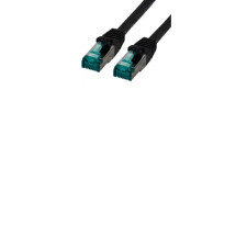 M-CAB S/FTP CAT6a Patch kábel 20m Fekete (3910) kábel és adapter
