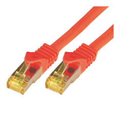 M-CAB S/FTP CAT7 kábel 10m Piros (3746) kábel és adapter