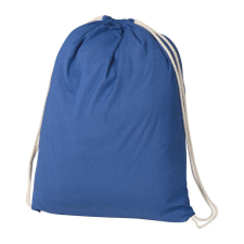 M-Collection pamut hátizsák, Kék tornazsák