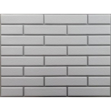 M-FLEX pvc szürke fuga tégla dekor panel-4 tapéta, díszléc és más dekoráció