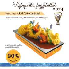 M-gel Díjnyertes fagylaltcsomag - Kajszibarack dióválogatással sütés és főzés