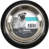 M-Pets CROCK Miska nerezová s gumou M 0,61 l