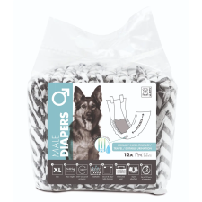 M-Pets eldobható kutyapelenka, kan kutyáknak, XL, 12 darab kutyafelszerelés