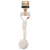 M-Pets M-PETS kötéljáték fogantyús labda 36cm fehér