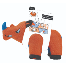 M-Pets MEGA MINI Kutyajáték Mini Rinocérosz 20 × 10 × 13 cm játék kutyáknak