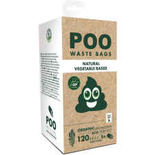 M-Pets POO kis komposztálható ürülék zacskók 120 darab kutyafelszerelés