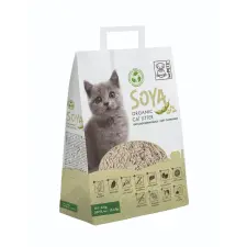 M-Pets természetes szója alom 15 L macskaalom