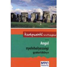 M.R.O. História Könyvkiadó Angol nyelvhelyességi gyakorlókönyv - Középszintű érettségihez idegen nyelvű könyv