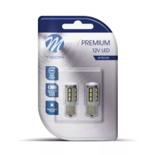 M-Tech BA15S 18xSMD5730 SMD Can-Bus fehér színű izzó (pár) (72LB355W) (72LB355W) autóalkatrész