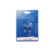 M-Tech Izzó 12V W5W Powertec Xenon kék (2db) – M-TECH xenon izzó