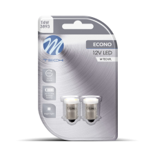M-Tech , Led dióda, Ba9s, 4xSMD, Fehér, 2db autóalkatrész