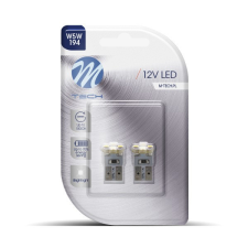 M-Tech , Led izzó, W5W, 4xSMD2835, Fehér, 2db autóalkatrész