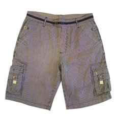 M Tramp Short V105 fekete-fehér csíkos