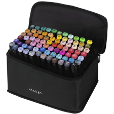 Maaleo 14185 Kétvégű filctoll készlet, 80 db (22401) filctoll, marker