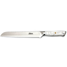 MaceMaker WHITE STONE BREAD KNIFE SanMai damaszkuszi konyhakés kés és bárd