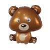 Maci Maci Brown Teddy fólia lufi 60 cm