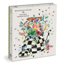  MacKenzie-Childs Blooming Kettle 750 Piece Shaped Puzzle – GALISON idegen nyelvű könyv