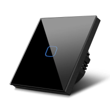 Maclean Energy MCE701B Egyérintéses fali villanykapcsoló LED háttérvilágítással (MCE701B) villanyszerelés